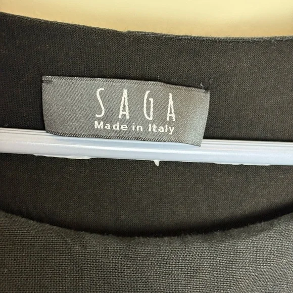 bryn Walker Black Long Sleeve Dress - Picture 4 of 9